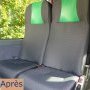 Sièges isolés - assises rembourrées pour plus de confort